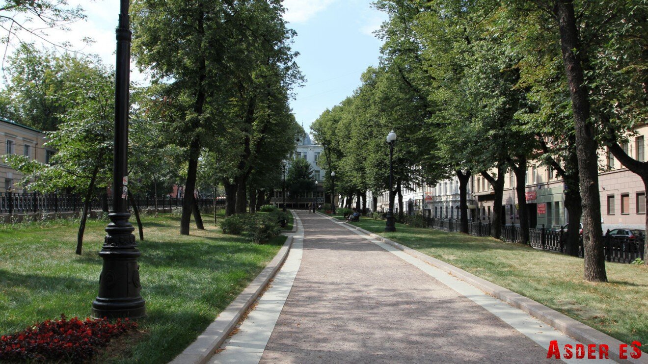 Летом