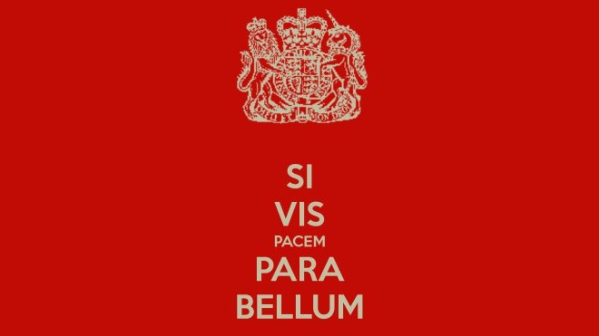 Si vis pacem, para bellum